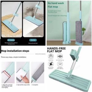 Flat Floor Mop – “Easy Glide Floor Mop”